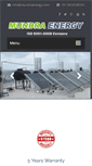 Mobile Screenshot of mundraenergy.com